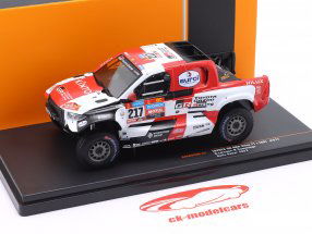 Toyota GR DKR Hilux T1 #217 5th Rallye Dakar 2023 Lategan, Cummings 1:43 Ixo