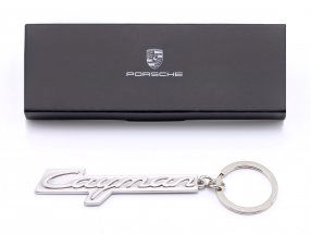 брелок Porsche Cayman надписи серебро