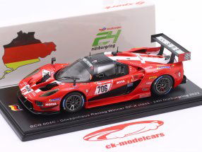 Glickenhaus SCG 004c #706 Sieger SPX 12th 24h Nürburgring 2022 Glickenhaus Racing 1:43 Spark