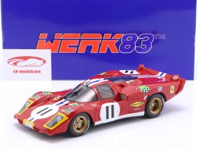 Ferrari 512S #11 4ème 24h LeMans 1970 Bucknum, Posey 1:18 WERK83