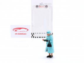 Queen 浅蓝色 数字 1:18 Cartrix