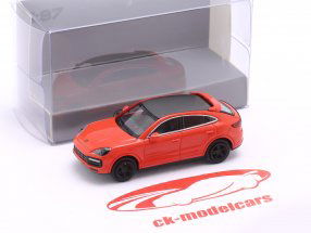 Porsche Cayenne Turbo Coupe Year 2019 orange 1:87 Minichamps