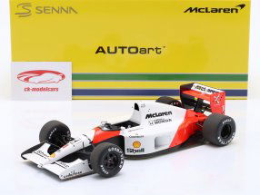 Ayrton Senna McLaren MP4/6 #1 2° Giappone GP formula 1 Campione del mondo 1991 1:18 AUTOart
