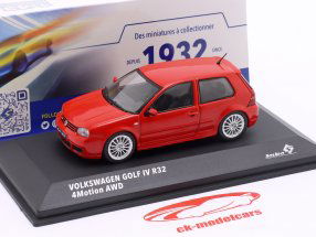 Volkswagen VW Golf IV (R32) Byggeår 2003 tornado rød 1:43 Solido