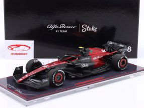 Zhou Guanyu Alfa Romeo C43 #24 匈牙利 GP 公式 1 2023 1:18 NZG