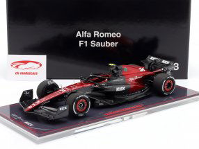 Zhou Guanyu Alfa Romeo C43 #24 australiano GP formula 1 2023 1:18 NZG