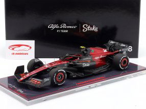 Zhou Guanyu Alfa Romeo C43 #24 Hollandsk GP formel 1 2023 1:18 NZG