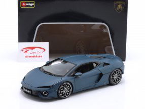 Lamborghini Temerario Byggeår 2024 kedelig blå 1:18 Bburago
