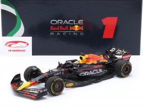 M. Verstappen Red Bull RB18 #1 ganador Abu Dhabi GP fórmula 1 2022 1:18 Minichamps