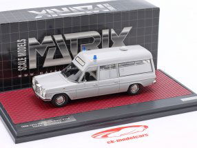 Mercedes-Benz V114 Visser Ambulance Bouwjaar 1968-1973 grijs 1:43 Matrix