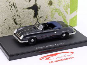 Drews VW 运动型敞篷车 建造年份 1949 黑色的 1:43 AutoCult