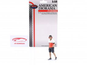 Race Crew 数字 #2 1:18 American Diorama