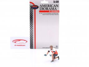 Race Crew Figure #1 1:18 American Diorama