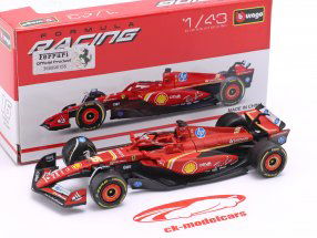 Charles Leclerc Ferrari SF-24 #16 победитель Monaco GP формула 1 2024 1:43 Bburago
