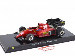 Rene Arnoux Ferrari 126C3 #28 Formula 1 1983 1:24 Premium Collectibles