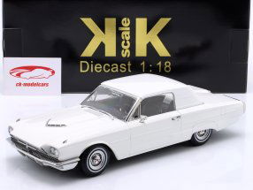 Ford Thunderbird Coupe Anno di costruzione 1966 bianco 1:18 KK-Scale