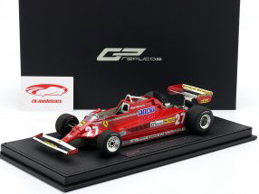 G. Villeneuve Ferrari 126CK #27 3rd Kanada GP Formel 1 1981 1:18 GP Replicas