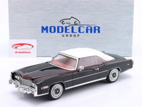 Cadillac Eldorado Convertible Baujahr 1976 schwarz 1:18 ModelCar Group