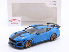 Ford Mustang Shelby Super Snake Année de construction 2024 bleu métallique 1:18 Solido