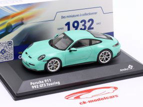 Porsche 911 (992) GT3 Touring Ano de construção 2023 verde menta 1:43 Solido