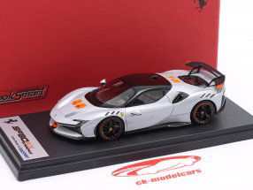 Ferrari SF90 XX Stradale 建造年份 2024 北极白 1:43 LookSmart