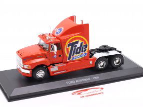 Ford Aeromax Tide Racing Team Caminhão 1994 laranja 1:43 Hachette