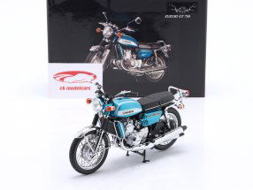 Suzuki GT 750 J 建設年 1973 青緑色 メタリック 1:12 Minichamps