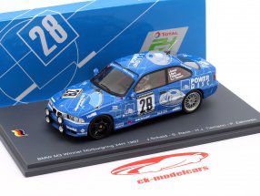 BMW M3 (E36) #28 Winner 24h Nürburgring 1997 Scheid, Reck, Tiemann, Zakowski 1:43 Spark