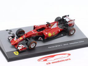 Sebastian Vettel Ferrari SF15-T #5 formule 1 2015 1:43 Altaya