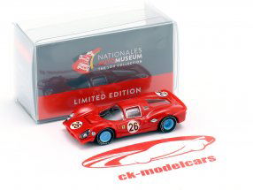 Ferrari 412P #26 3ème 24h Daytona 1967 Rodriguez, Guichet 1:87 Wiking