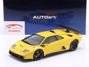 Lamborghini Diablo GTR 建造年份 1999 黄色的 1:18 AUTOart