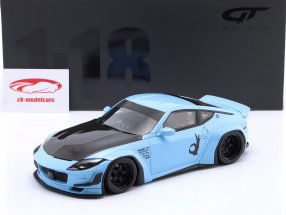 Nissan Fairlady Z Pandem Ano de construção 2025 China azul 1:18 GT-Spirit