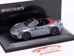 Porsche 911 (992.2) Carrera GTS Cabriolet 2024 vanadiumgrå metallisk 1:43 Minichamps