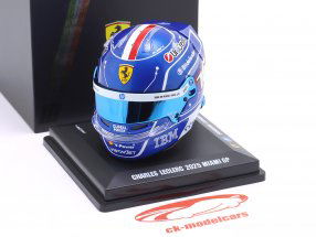Charles Leclerc Scuderia Ferrari #16 第七 Miami GP 公式 1 2025 头盔 1:5 LookSmart