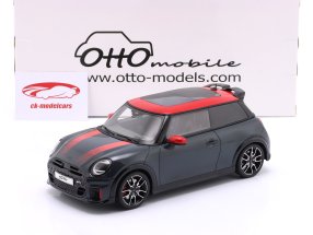 Mini Cooper JCW Année de construction 2024 gris foncé 1:18 OttOmobile