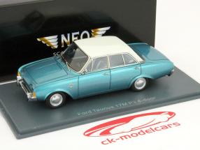 Ford Taunus 17M P3 blu 1:43 Neo