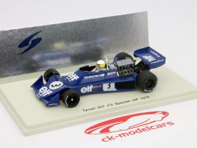 J.斯科特泰瑞尔007＃3西班牙大奖赛一级方程式1976 1:43星火