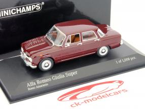 1/43 アルファロメオ　ジュリア　1970 レッド Amazon.co.jp: 1/43 アルファ ロメオ 〓 ジュリア / 1970 レッド