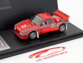 HPI 1:43 Lancia 037 Martini Rally Testcar 1995 red 8223