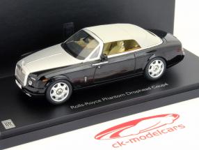 Rolls-Royce Phantom Drophead Coupe Negro 1:43 Kyosho