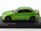 BMW 1er (E82) M Coupe Jaar 2011 Java groen metalen 1:43 Minichamps