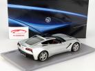 Chevrolet Corvette Stingray C7 年 2014 刀片 银 1:18 BBR