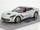 Chevrolet Corvette Stingray C7 Anno 2014 lama argento 1:18 BBR