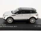 Land Rover Range Rover Evoque Año 2011 plata / negro 1:43 WhiteBox