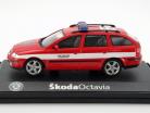 Skoda Octavia II Station wagon Fire department Prague 1:43 Abrex