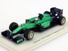 Andre Lotterer Caterham CT05 #10 Бельгия Врач общей практики Формула 1 2014 1:43 Spark