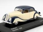 Panhard Dynamic Año de construcción 1936 azul oscuro / beige 1:43 WhiteBox