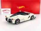 Ferrari LaFerrari 年 2013 白 / 黑 1:18 HotWheels Foundation