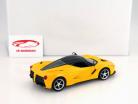 Ferrari LaFerrari год 2013 желтый 1:24 HotWheels Foundation