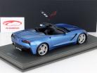 Corvette Stingray Convertible Год 2014 Лагуна-синий 1:18 BBR